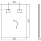 Рига 600х800 (сенсорный выключатель) зеркало
