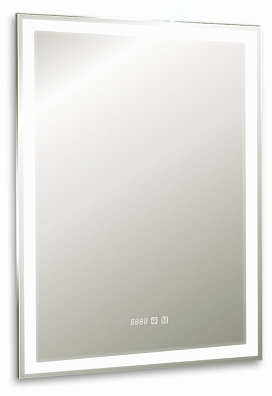 Рига 600х800 - 3 (подогрев, часы, сенсорный выключатель)